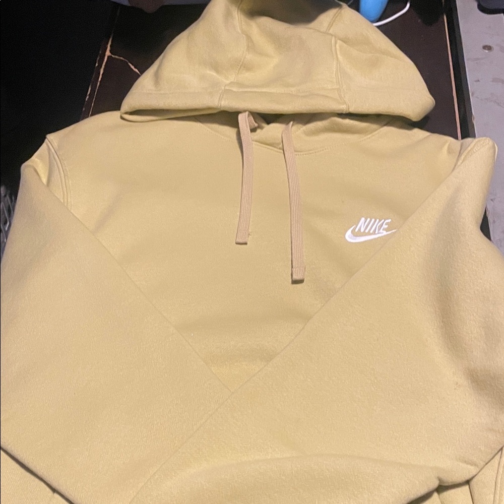 Nike Yellow Hoodie